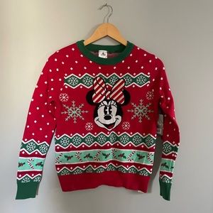 NWT Minnie Mouse Ugly Christmas Sweater